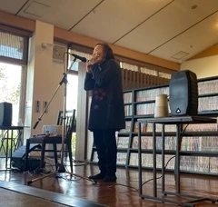 クロマチックハーモニカ奏者の田中玲子さんの演奏会を行いました